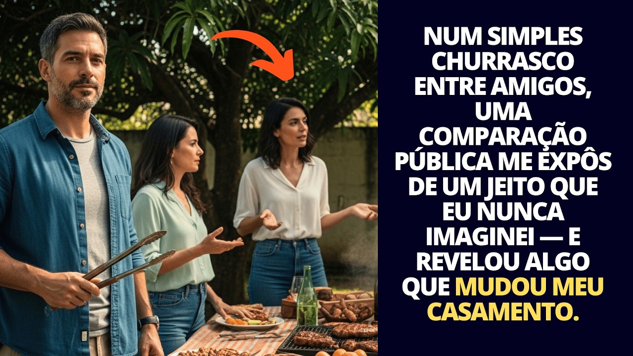 Minha esposa me comparou com o ex marido na frente dos nossos amigos