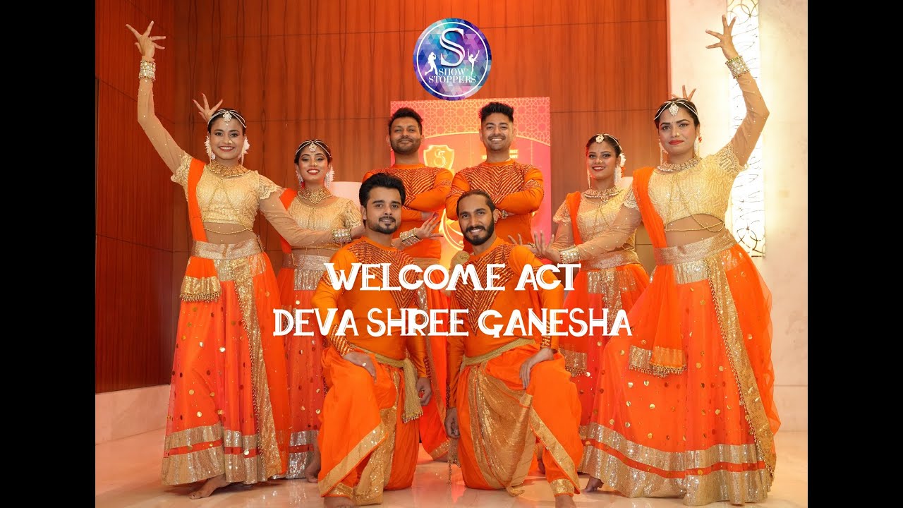 DEVA SHREE GANESHA / WELCOME ACT/ SARAH PINTO CHOREOGRAPHER/ SHOW STOPPERS DUBAI