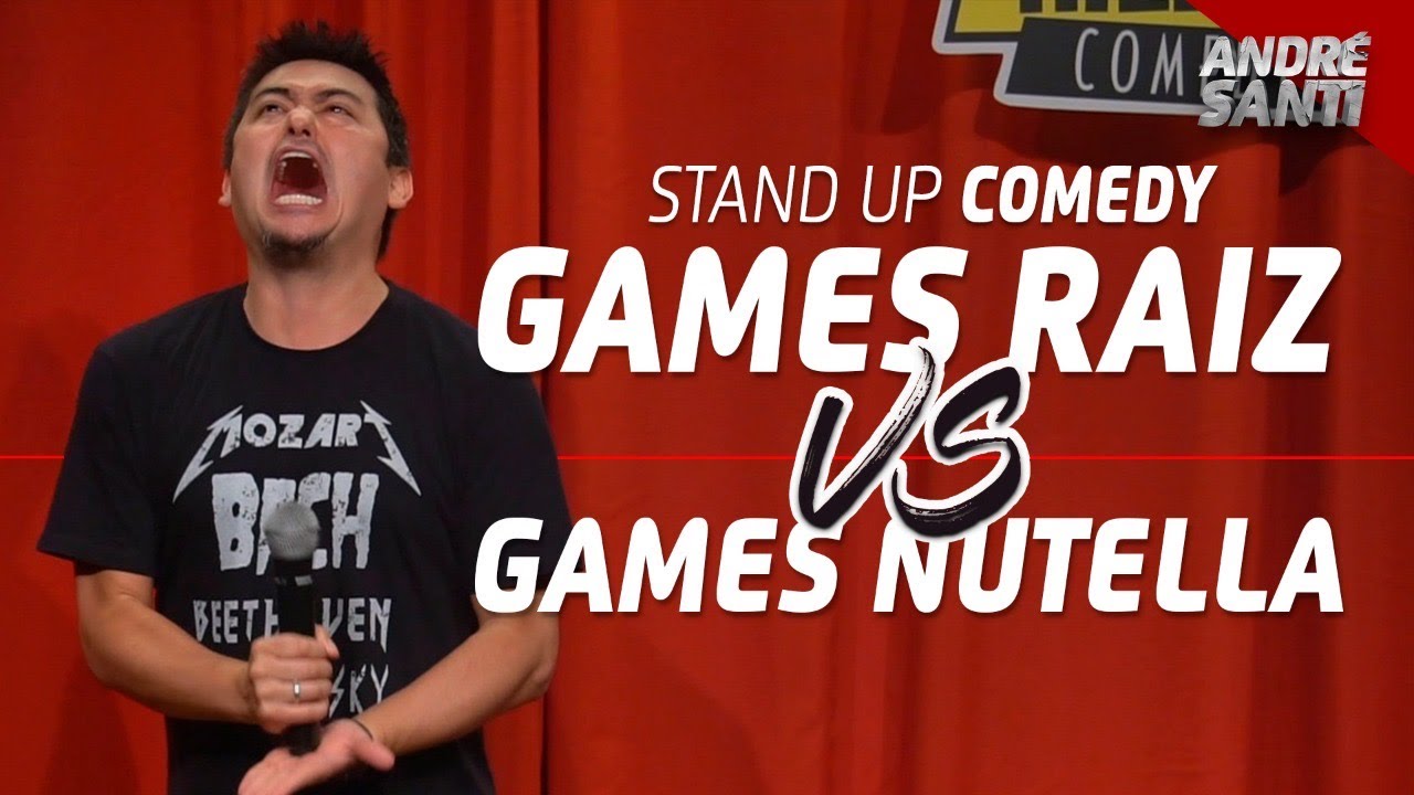 VIDEO GAME RAIZ vs. VIDEO GAME NUTELLA - André Santi - Stand Up Comedy