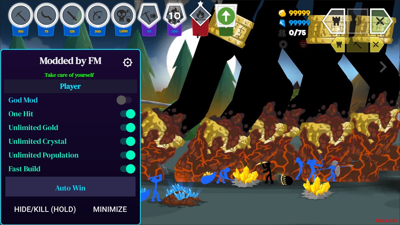 STICK WAR SAGA MOD MENU - V2025.4.2136