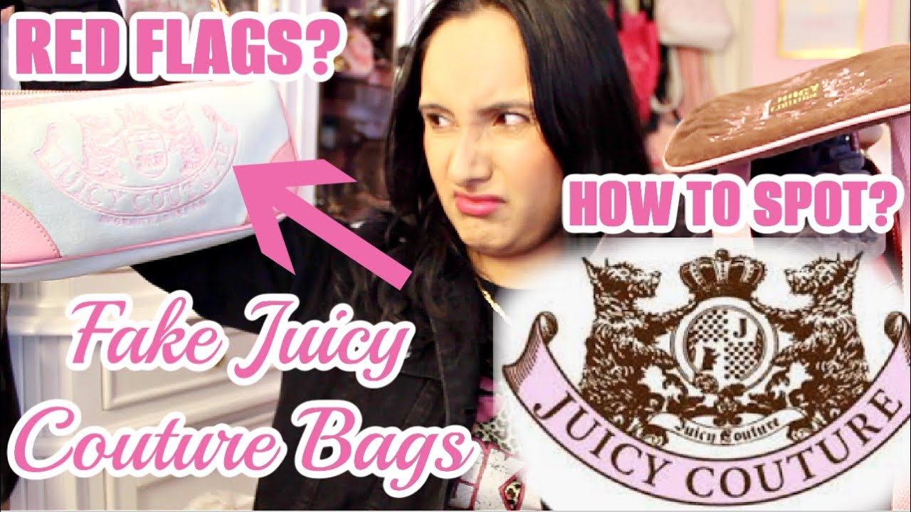HOW TO SPOT A FAKE VINTAGE JUICY COUTURE BAG | TIPS, RED FLAGS, AND COMPARISONS