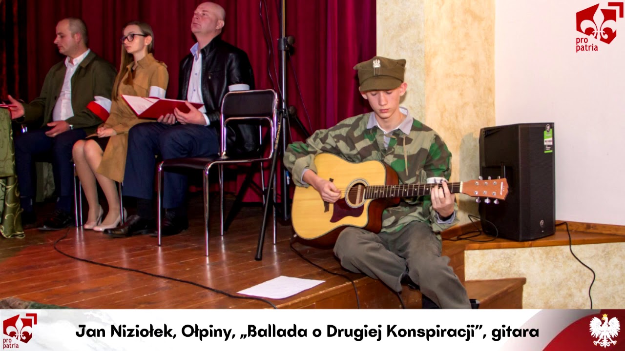 Jan Niziołek: „Ballada o Drugiej Konspiracji”, gitara, 11 XI 2020