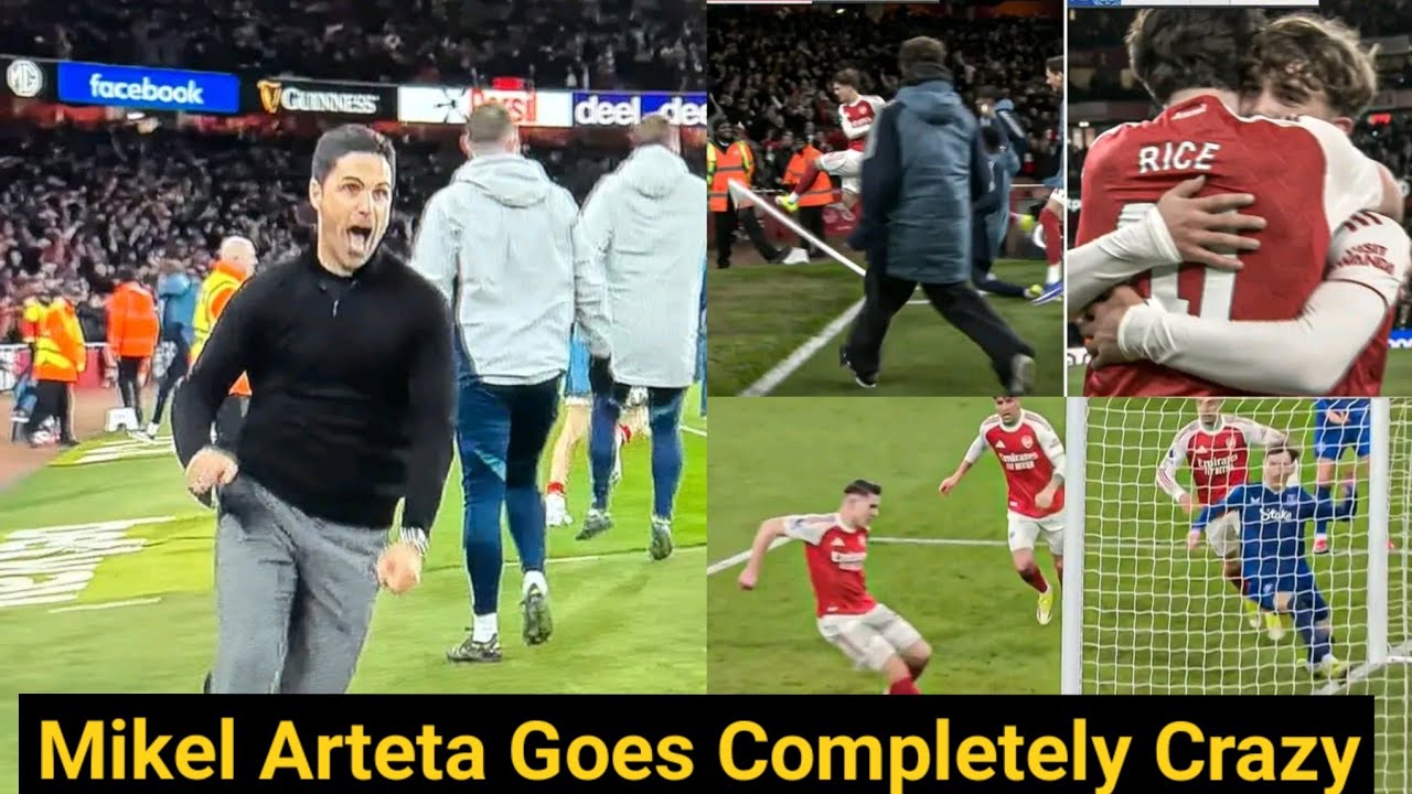 Mikel Arteta Goes Completely Crazy After the Last-Minute Win – Max Dowman Scores an Incredible Goal.