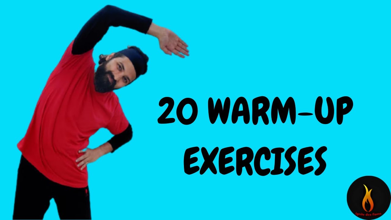 #Fitness | 20 #Warmup exercises | Head to Toe warmup | Simple & Effective warmups | #Noequipments