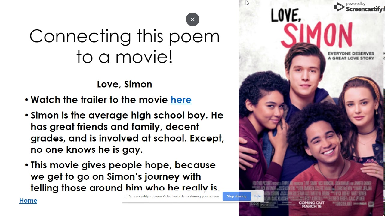 Hypertext Literary Analysis: Miss Criss's Example