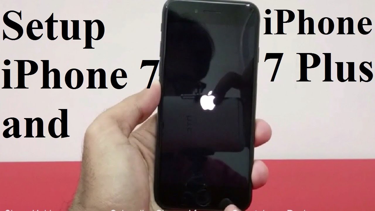 How to Set Up Your new iPhone 7 and iPhone 7 Plus