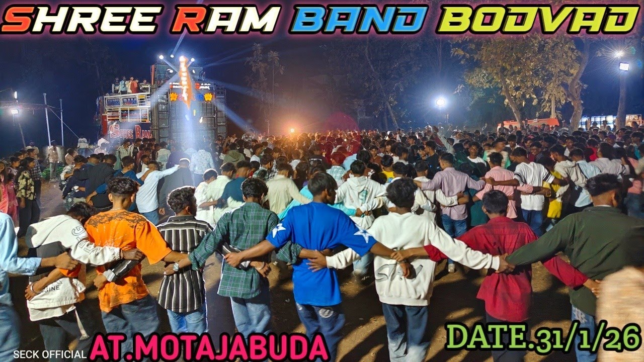 //SHREE RAM BAND BODAVAD_ At.Jabuda.Date.31/1/26 @Harsh-Master-Official-SR 