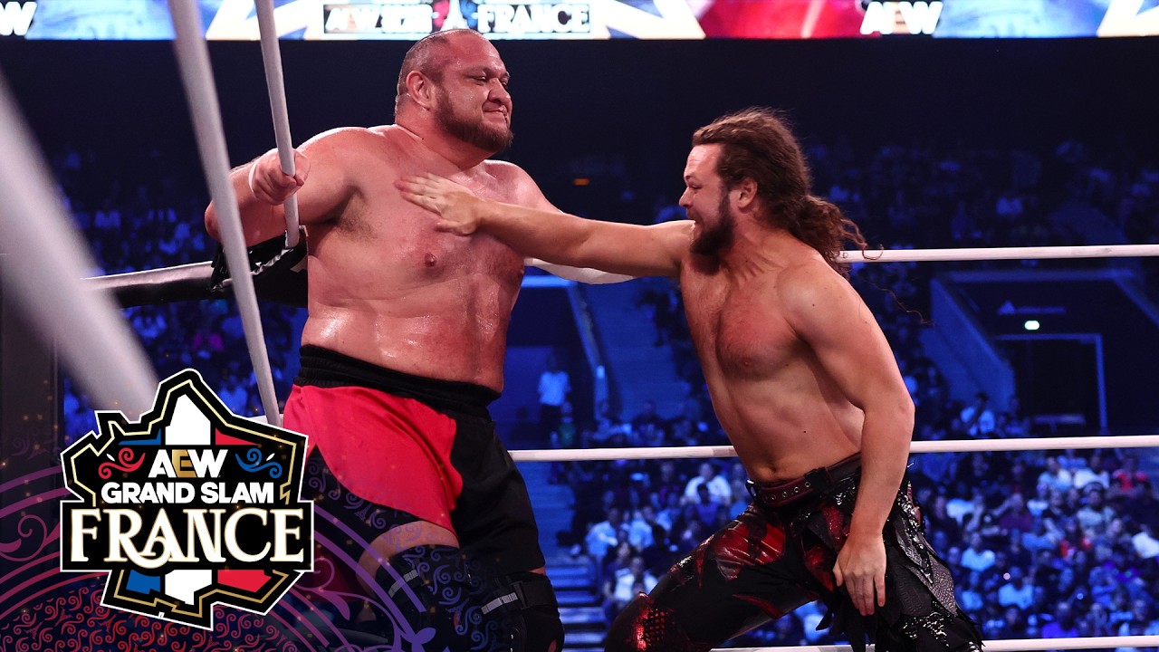Samoa Joe против &laquo;Jungle&raquo; Jack Perry &mdash; квалификационный матч Clockwork Carnage | AEW Grand Slam: ...