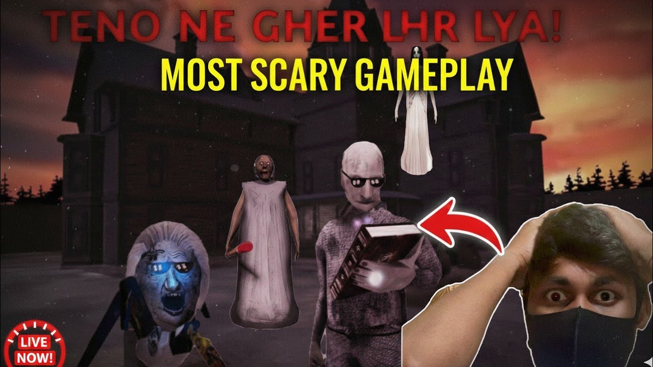 Granny Chapter 3: Night Gameplay! 😱 (Hindi) | Granny Escape Challenge