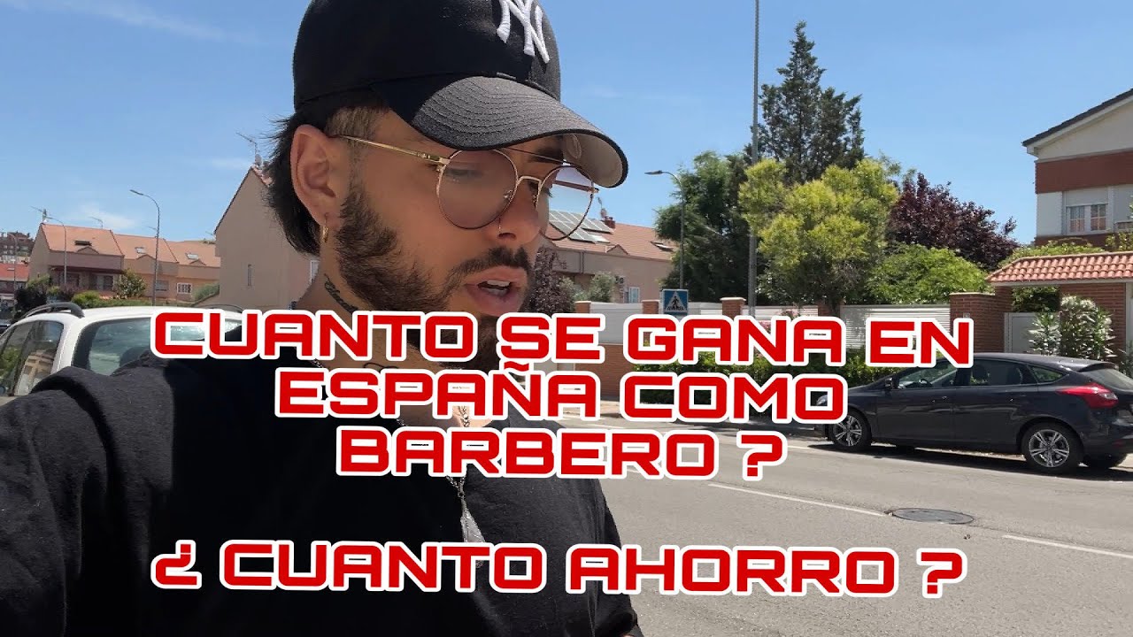 mi EXPERIENCIA como BARBERO en ESPAÑA ( MES 2 ) MADRID