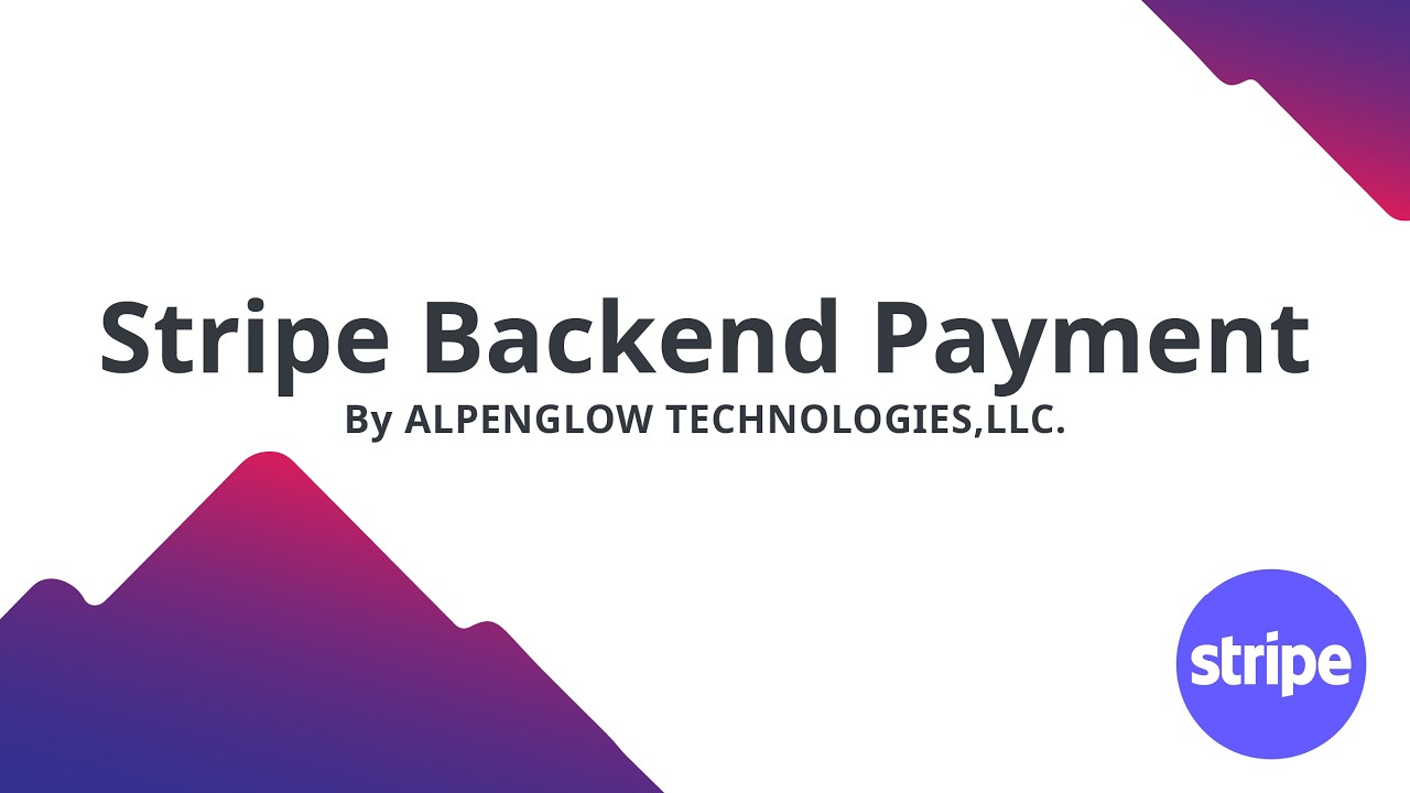 Stripe Backend Payments for Odoo v17, 18, 19
