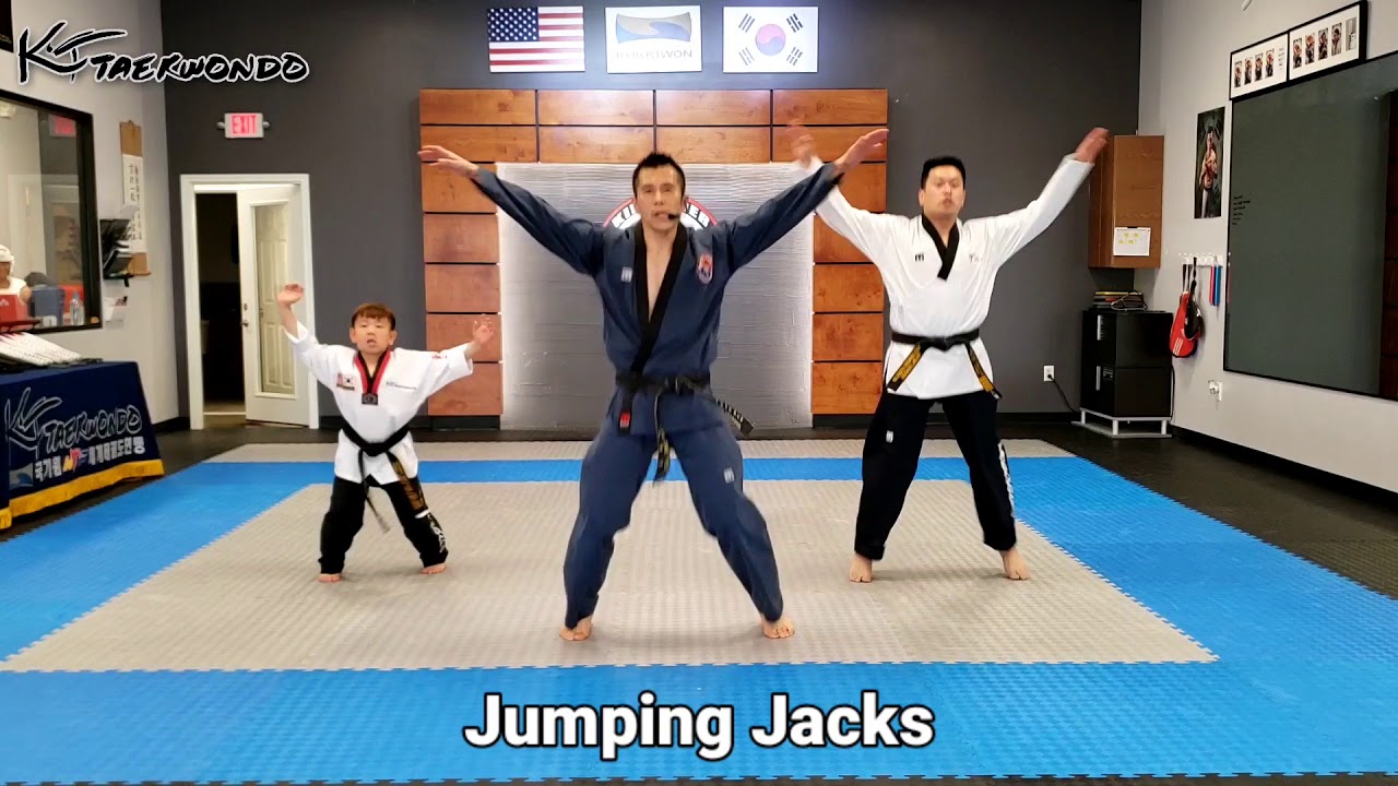 4Mins Taekwondo 태권도 TABATA Home workout Ep1.