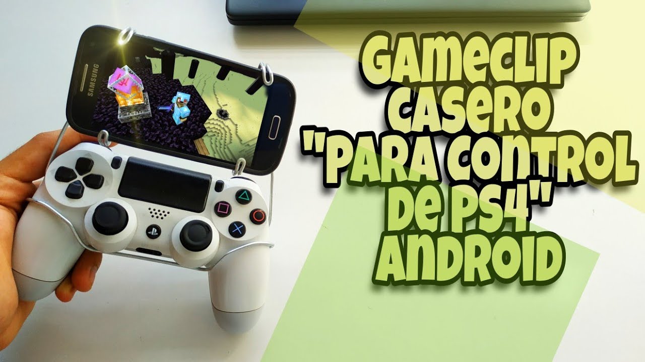 Gameclip for PS4 controller Homemade Gameclip for Android - Tutorial - Homemade gamepad