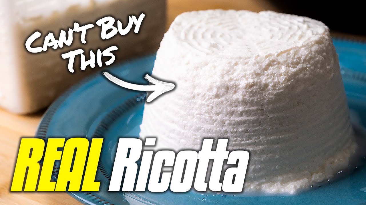 How to Make REAL Italian Ricotta at Home