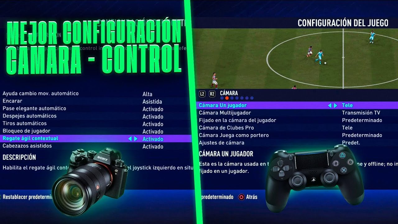 FIFA 21 La Mejor Configuracion De CAMARA Y CONTROL Con Nuevas Opciones QUE TIENES Que Cambiar !!