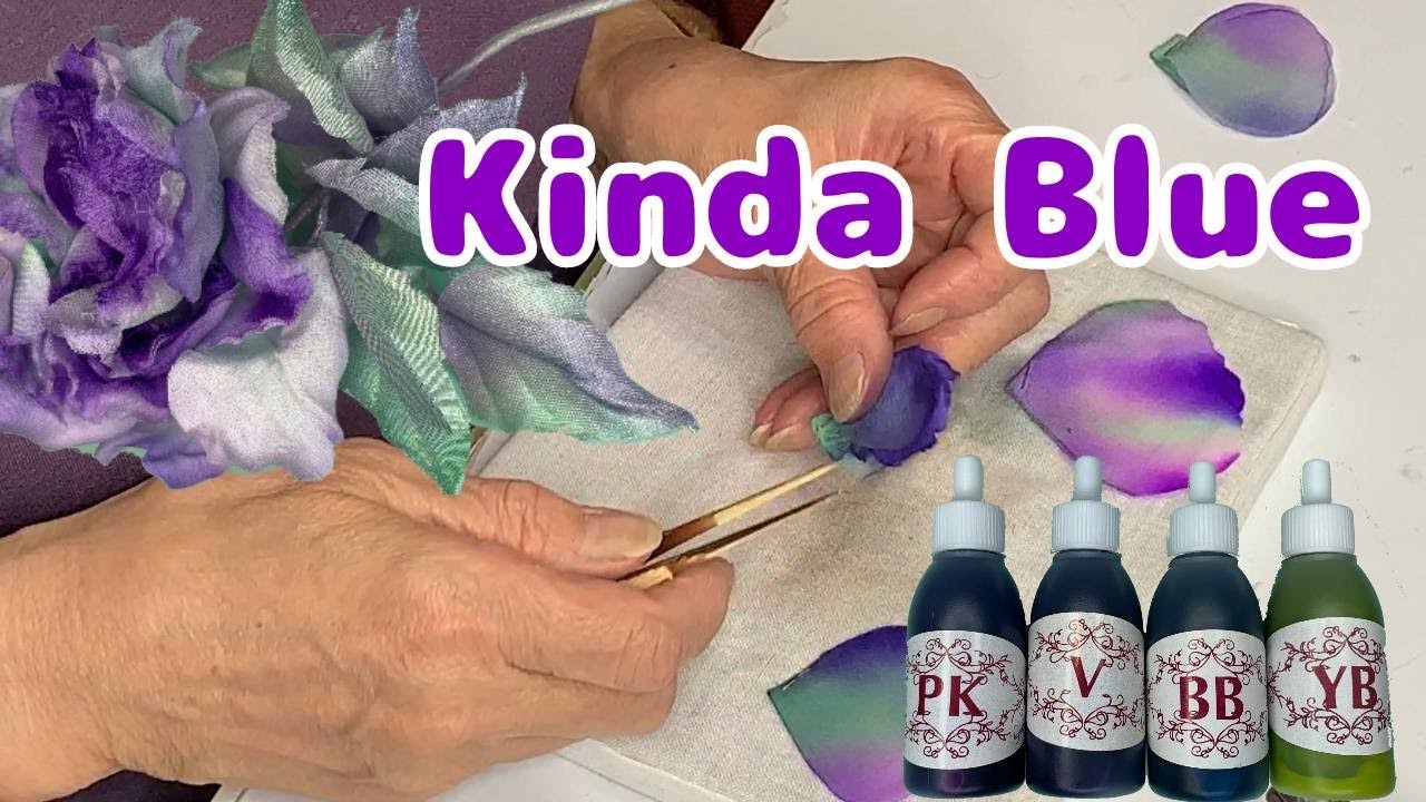 そめ花 Somebana Kinda Blue 作り方①〜染料・フリルの付け方〜