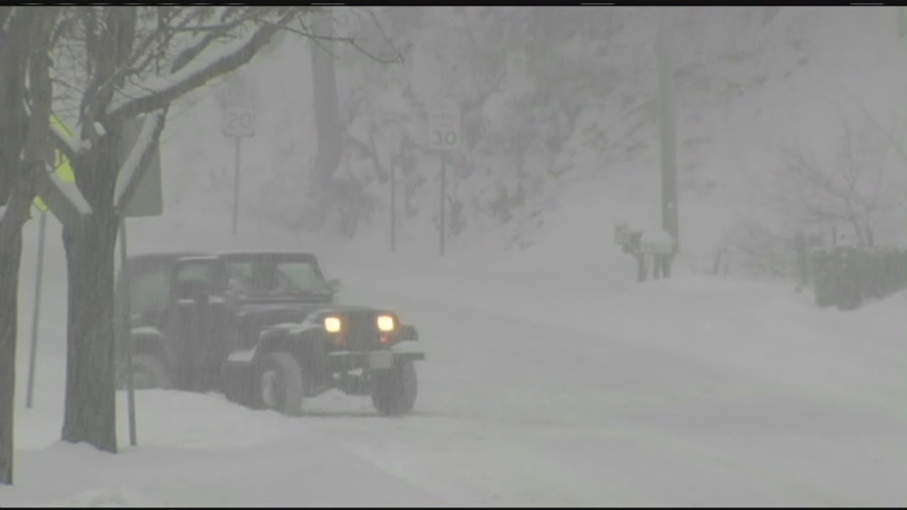 Difficult storm, even for hills west of Pioneer Valley