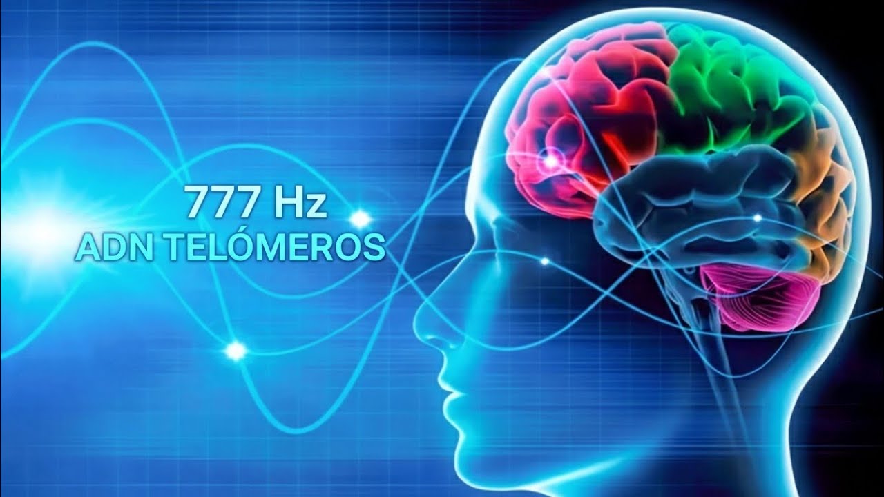 FRECUENCIA REGENERATIVA 3 ADN TEL&Oacute;MEROS 777 Hz BINAURAL