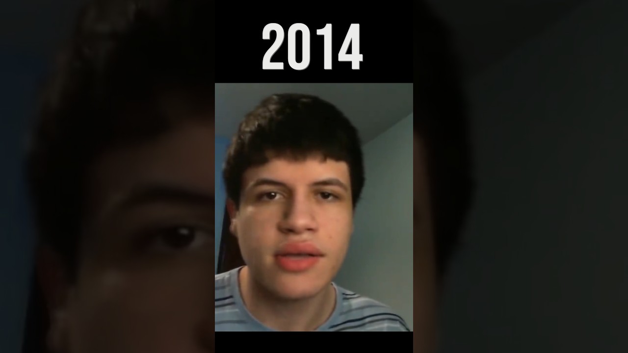 Evolu&ccedil;&atilde;o dos YouTubers | Games Eduuu , Alanzoka , BRKsEDU , Guioss. #viral #shorts #beforeandafter