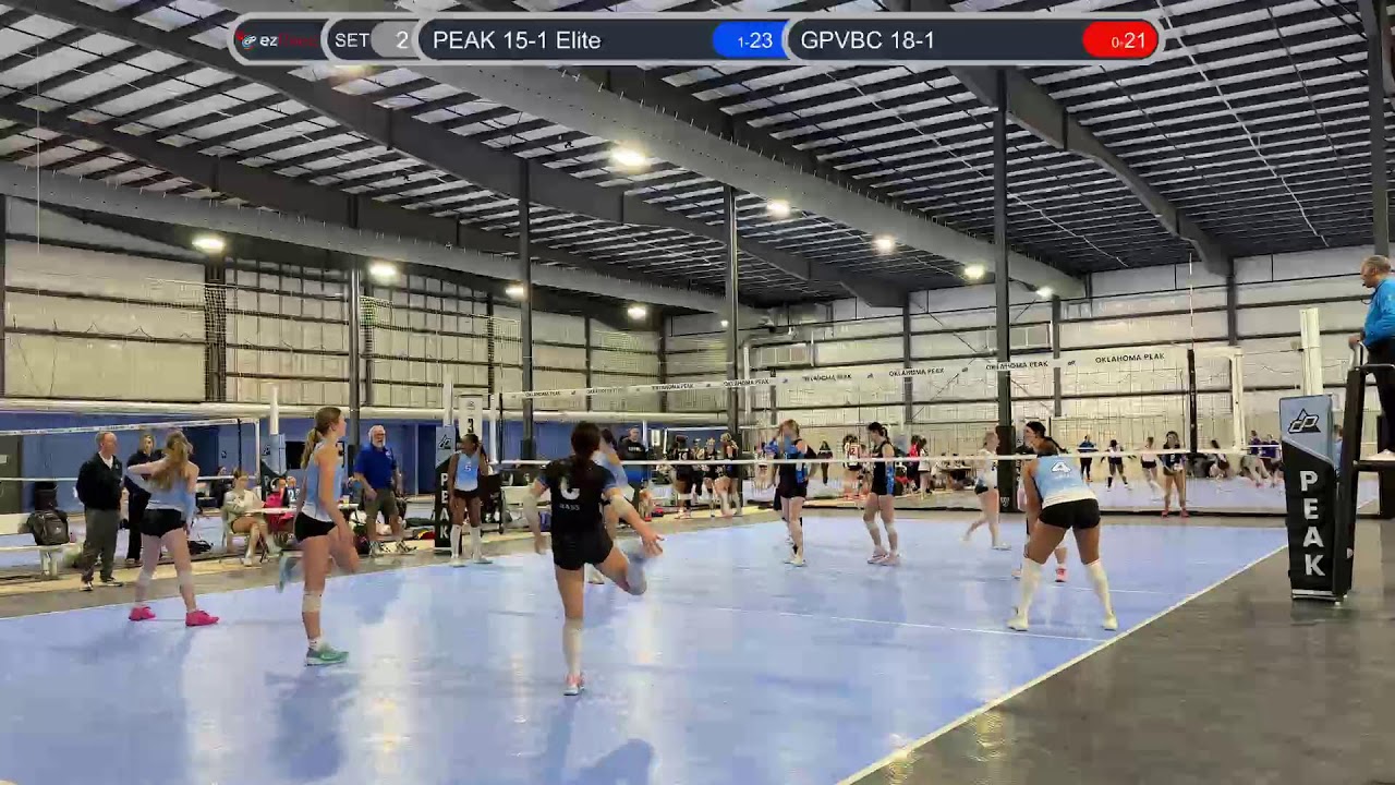 PEAK 15-1 Elite vs GPVBC 18-1, 2026-03-08, Day 2, Match 2, 1st Set Crusader Classic - Day 2, Match 2