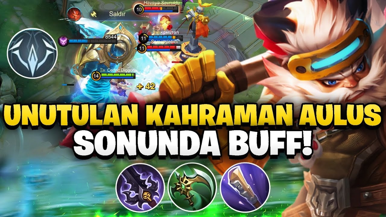 UNUTULAN KAHRAMAN  AULUS BUFF! | BU BUİLD GERÇEKTEN FENA ERİTİYOR! | Mobile Legends