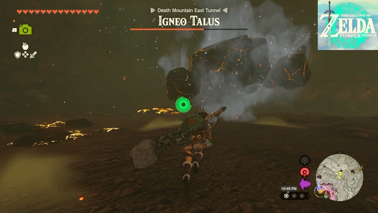 Zelda: Tears of the Kingdom [Switch 2] #196, Death Mountain East Tunnel: Igneo Talus