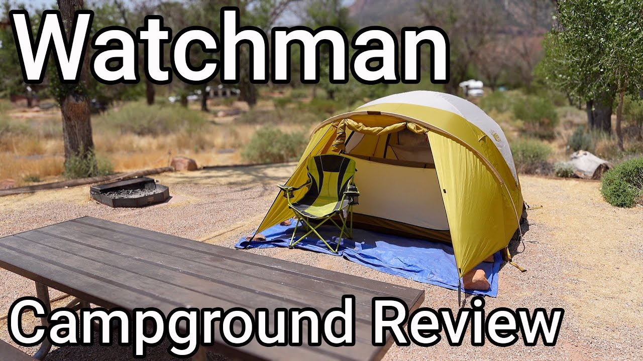 Watchman Campground Zion National Park | Campground Analysis and Review | On Foot Exploration