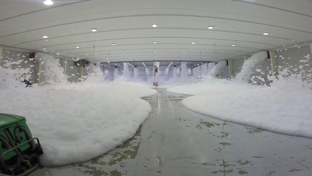 Hangar Foam Suppression Test  •  Flightstar  • KCMI