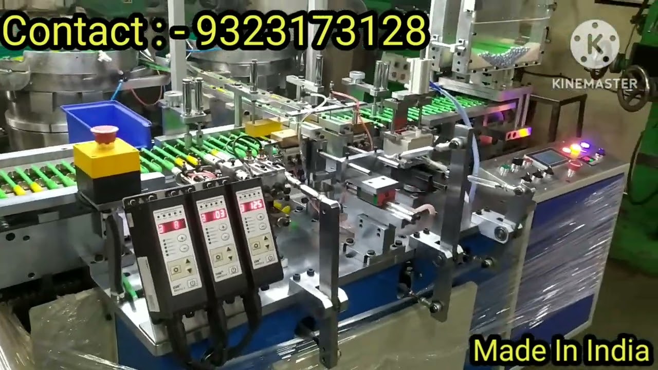 Ballpen Cap Fitting Machine  With Wax ( Made In India) contact:-+91 9323173128