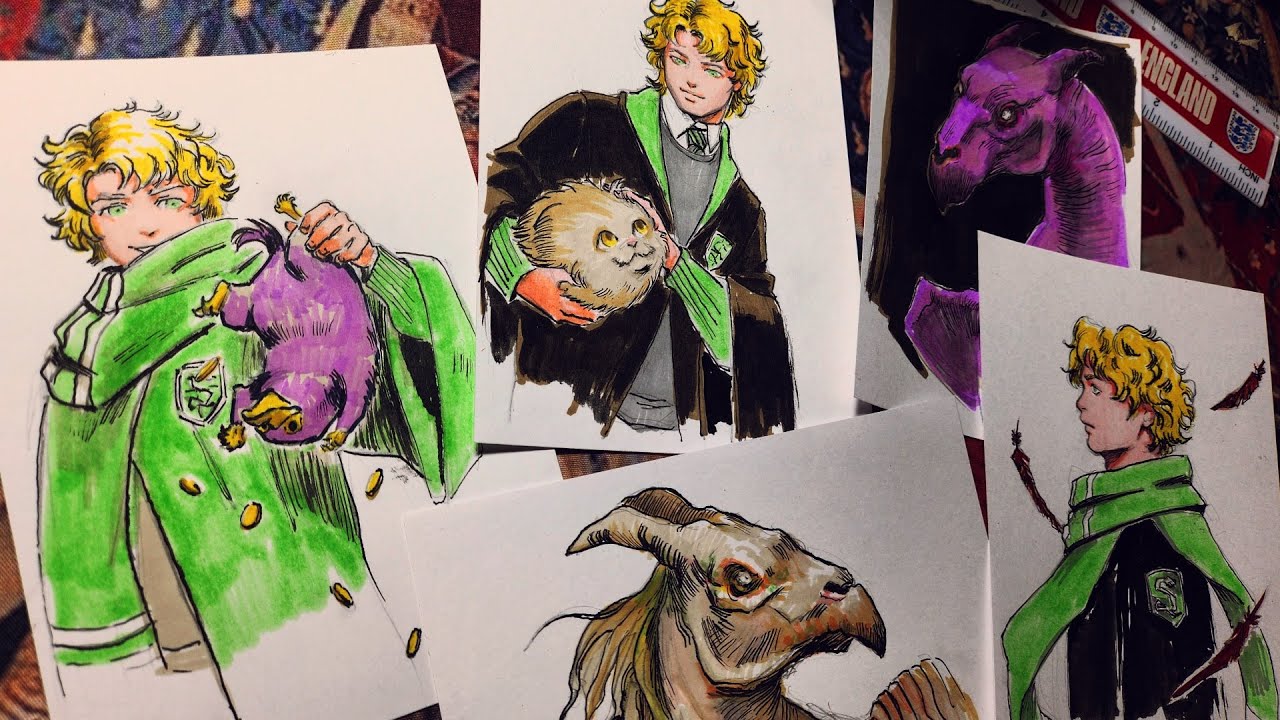 Marker sketches | Even though I don't like Markers...