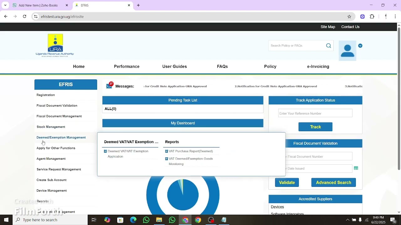 Zoho Efris Integration Demo via API - ZohoBooks EFRIS Integration using the WEAF EFRIS API
