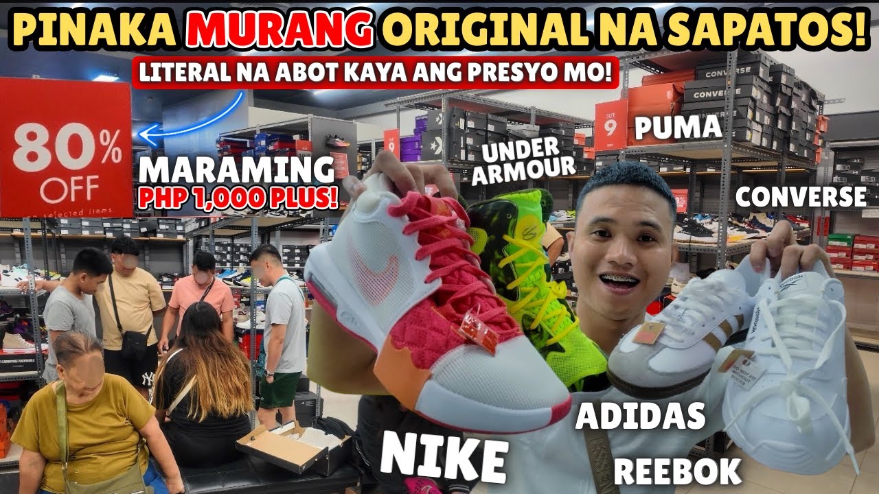 Original na Sapatos, Presyong BAGSak Hindi Peke! Dito sa Outlet Store nato - Dito ang Pinaka Mura!