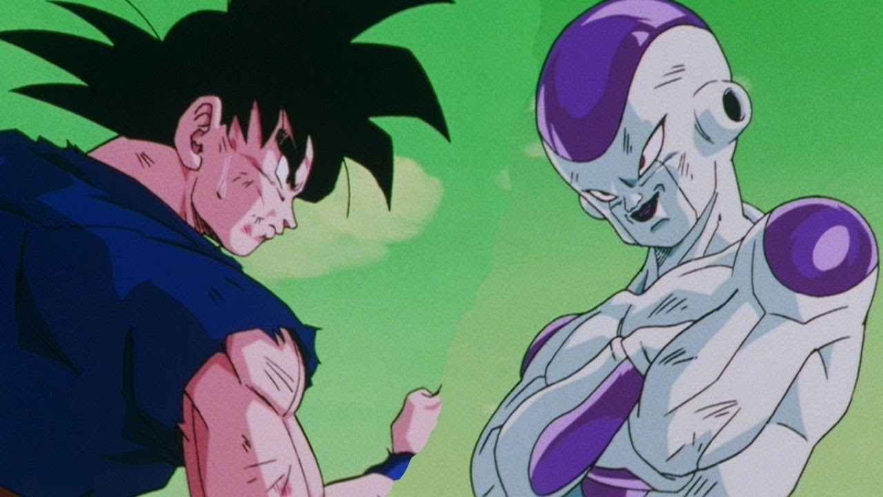 10X Kaio-ken Goku vs 50% Freeza (Japanese)
