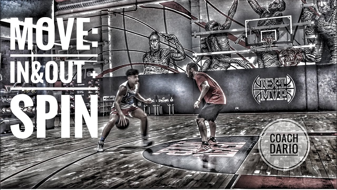 In&Out + Spin move - Coach Dario - Basketballfundamentals