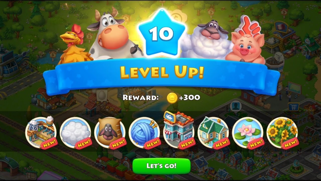 Township walkthrough: Level 9 and 10