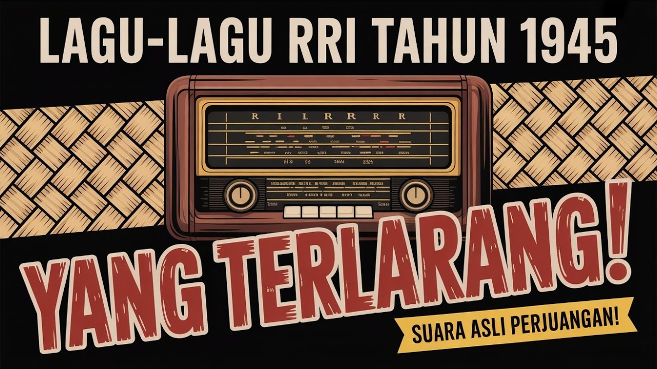 ARSIP BERBAHAYA SIARAN RRI 1945 | Lagu Yang Membuat  Gemetar JIWA | Koleksi Jadoel Paling Syahdu