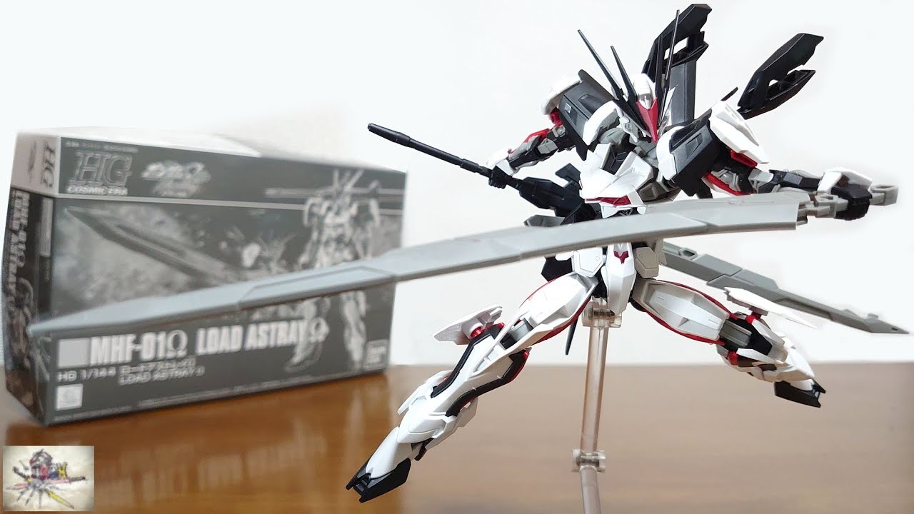 （迫力のロードロングソードを装備！大剣・双剣・蛇腹剣を再現可能！）HG 1/144 ロードアストレイΩ　レビュー