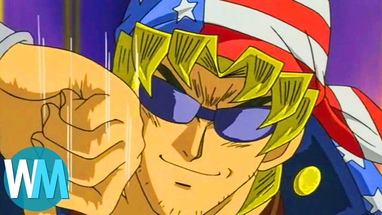 Top 10 Americans in Anime