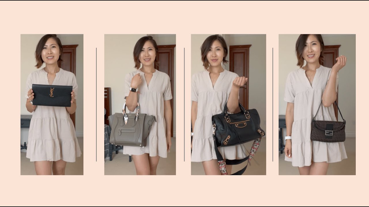 2021 Review Balenciaga City | Celine Micro Luggage | Saint Laurent Uptown Pouch | Fendi Zucchino