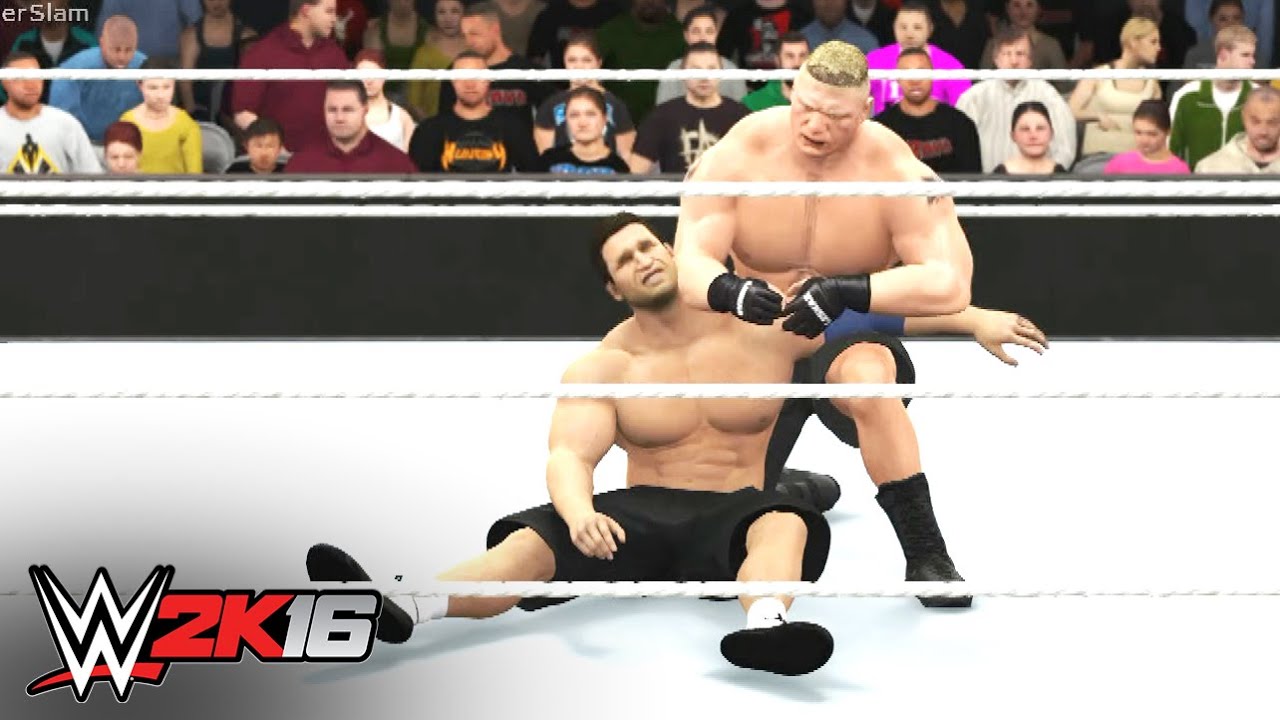 Ken Shamrock vs. Brock Lesnar: WWE 2K16 Fantasy Showdown