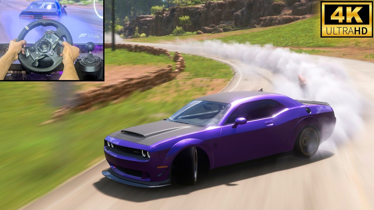 Insane Drifts & Near Crashes! 1000HP Dodge Challenger SRT Demon | Forza Horizon 5 Race
