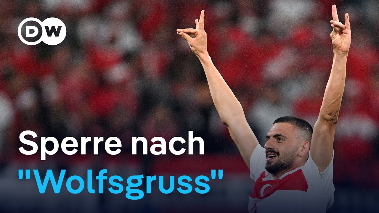 Debatte &uuml;ber sogenannten &bdquo;Wolfsgruss&ldquo; bei EM versch&auml;rft sich | DW Nachrichten