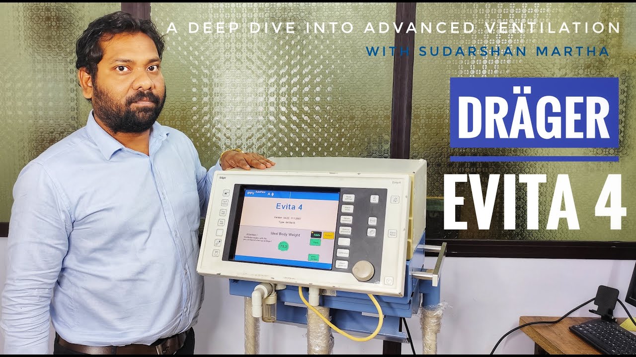 Exploring the Drager Evita 4 Medical Ventilator - Features & Functions | Martha Corporation