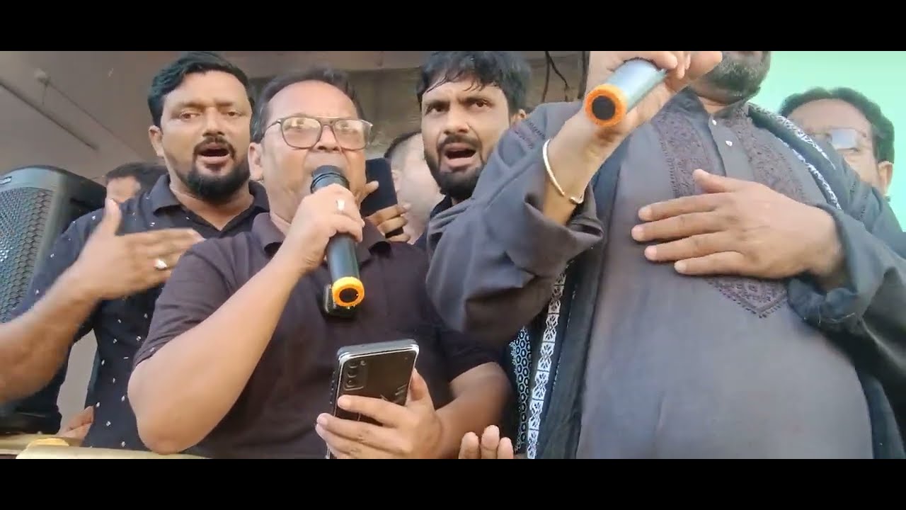 Tribute to Ustad Fazle Hallauri - Koi waada sar-e-bazaar bahut yaad aaya - Nauha by Nafees Hallauri