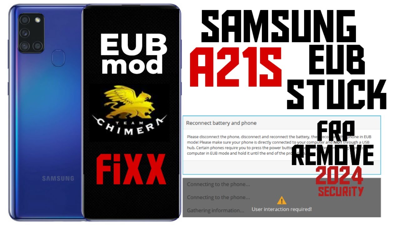 chimera eub mode exit | a21s stuck in eub mode | samsung a21s frp bypass 2024