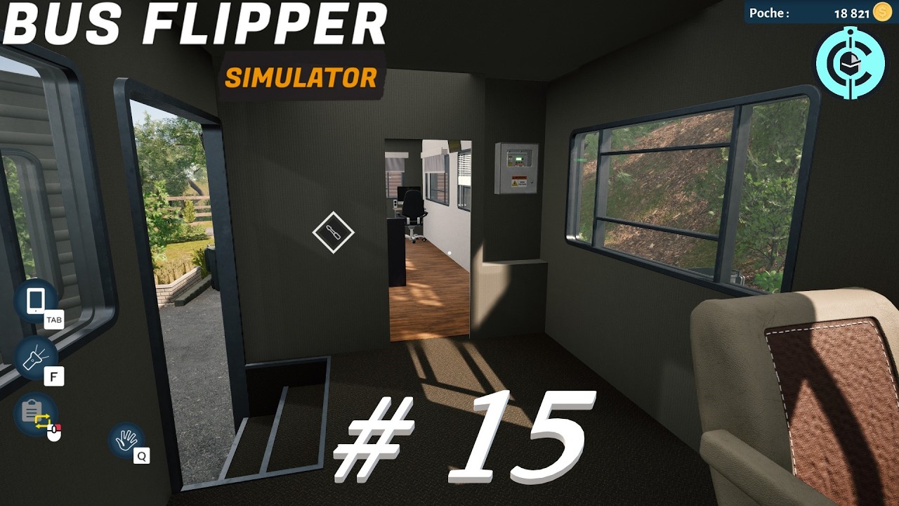 bus flipper simulator #15: Derniers travaux du food truck, suite de notre aventure du bus.