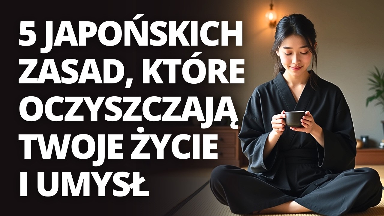 5 ZASAD JAPOŃSKIEGO ABY WYELIMINOWAĆ NADMIAR I ŻYĆ Z JASNOŚCIĄ
