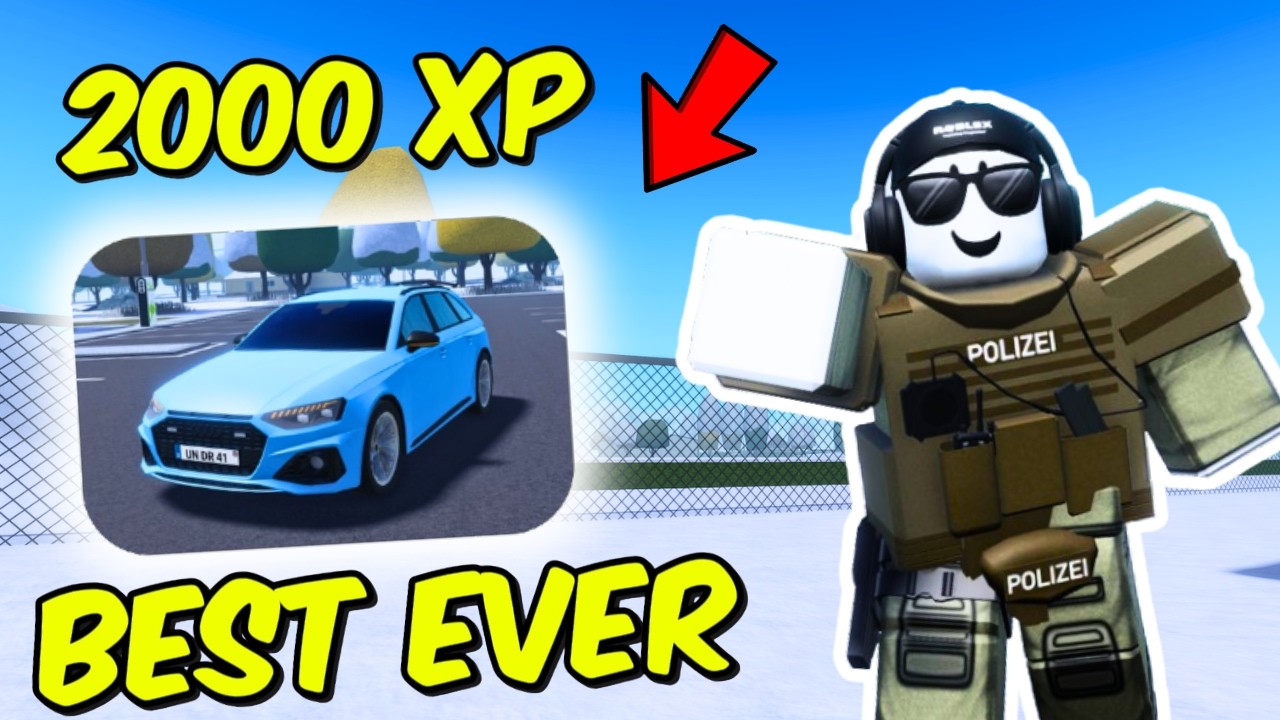 This POLICE CAR Gave me 2000 XP In EMERGENCY HAMBURG 🚓🔥