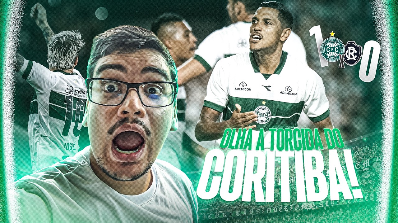 VITÓRIA FANTÁSTICA NO COUTO PEREIRA LOTADO!! CORITIBA 1 X 0 REMO