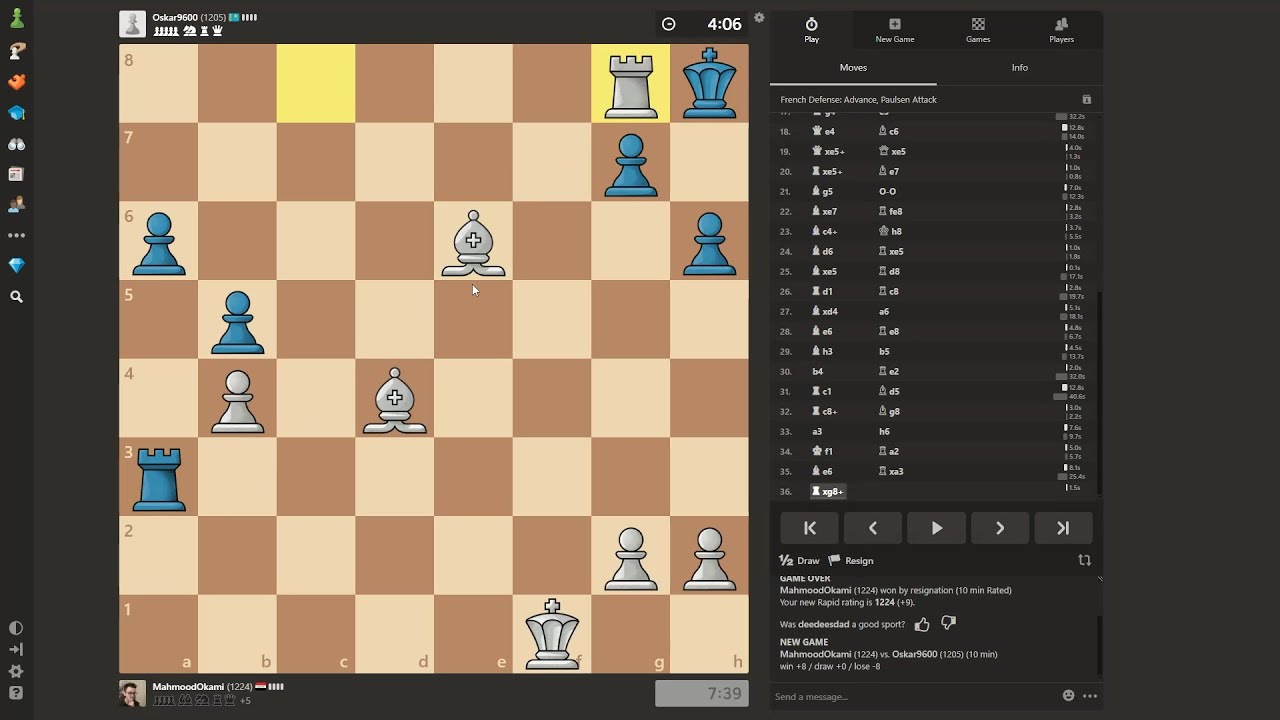 chess can be fun sometimes